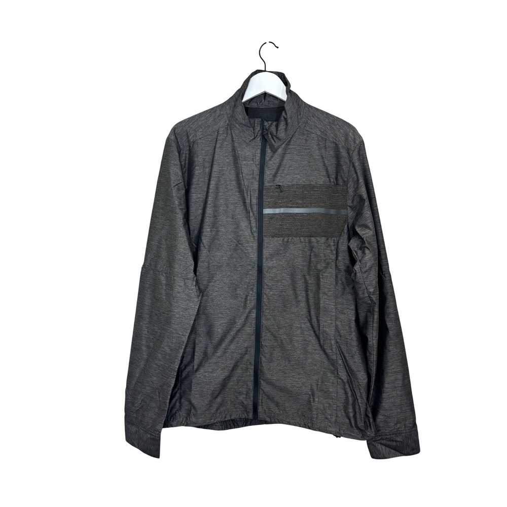 Shimano Transit Windbreak Jacket Mens XL Raven Gray Explorer Water Repellent NEW